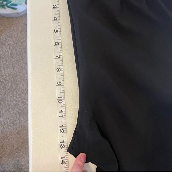 NWT Saint & Sophia City Culotte Black Pull On Pants Classic Career Wear Size 16 - Picture 10 of 11